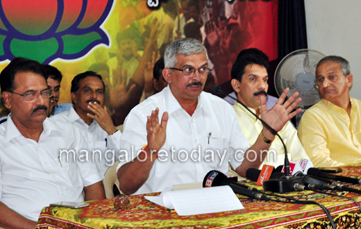 BJP press meet